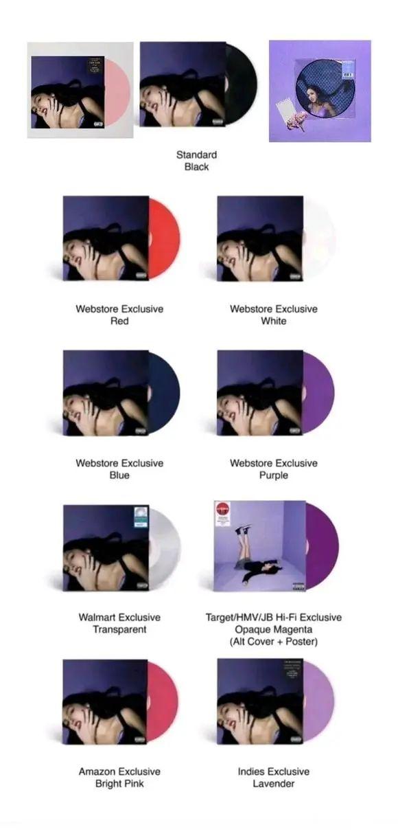 Olivia Rodrigo 新专辑发11个版本，娅娅不会坐以待毙！