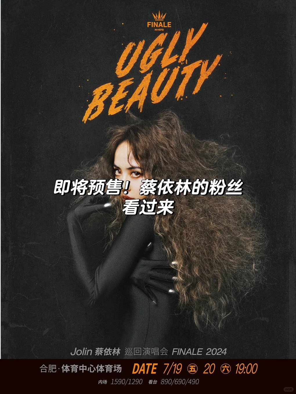 即将预售，Jolin 蔡依林的粉丝们看过来💖