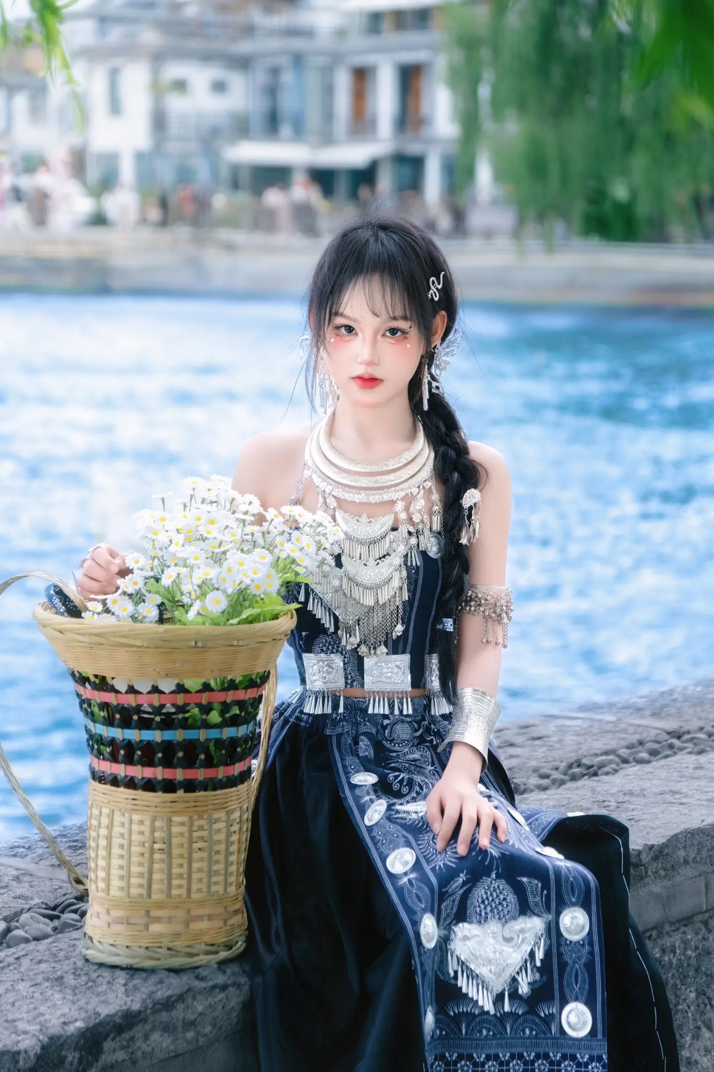 大理苗疆少女 一拍一个绝美