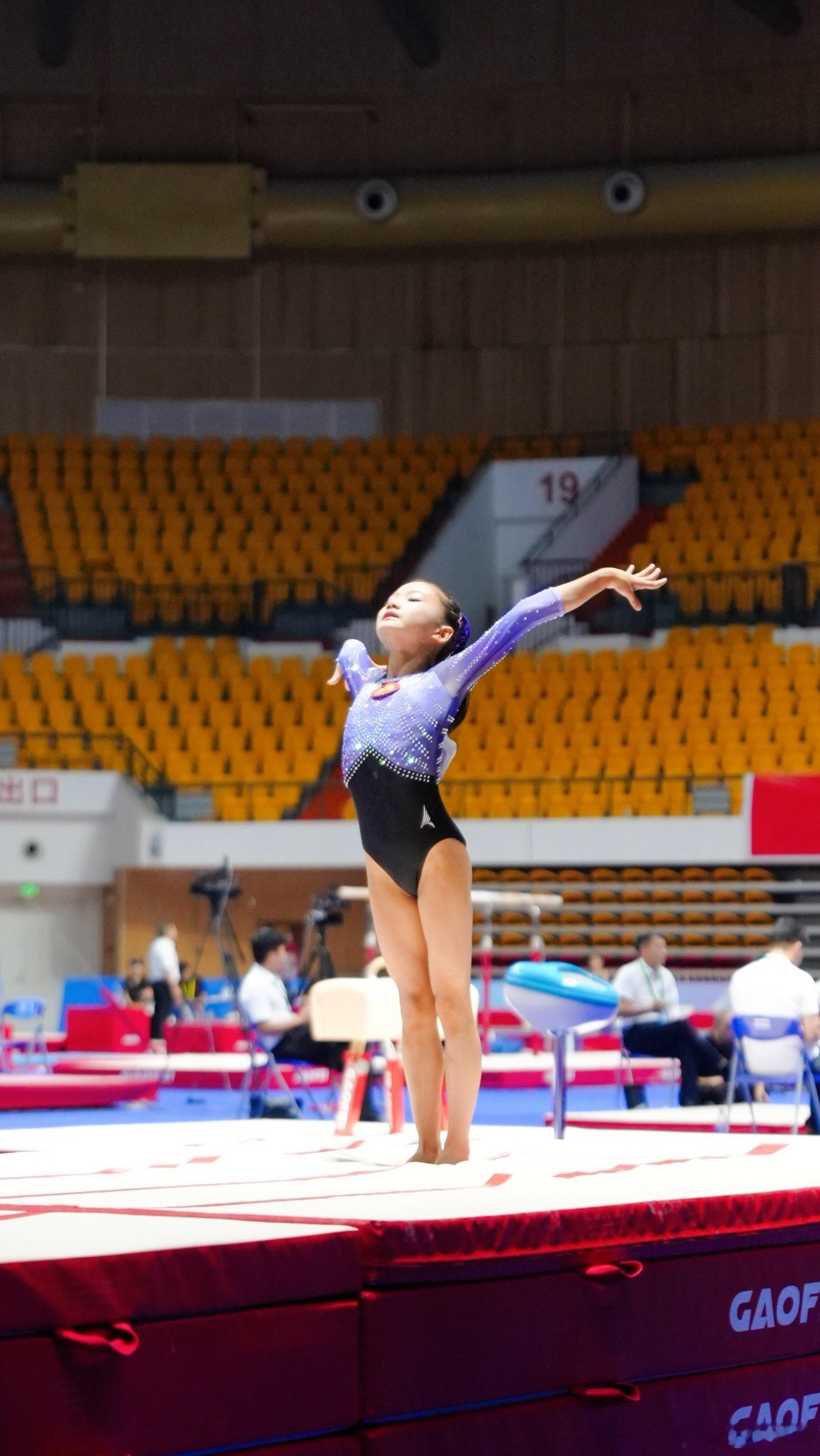 体操杨舒语 2026全少U9全能冠军🥇平衡木冠军🥇 