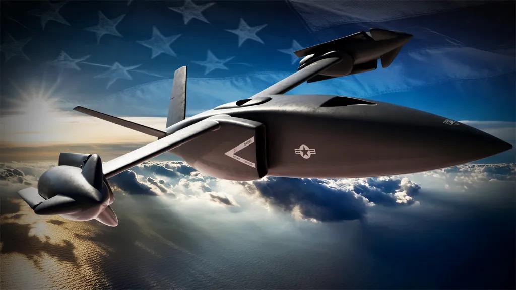 旋翼一折变喷气机！美军X-76直接甩开鱼鹰
 
据美国战区网信息，
DARPA刚