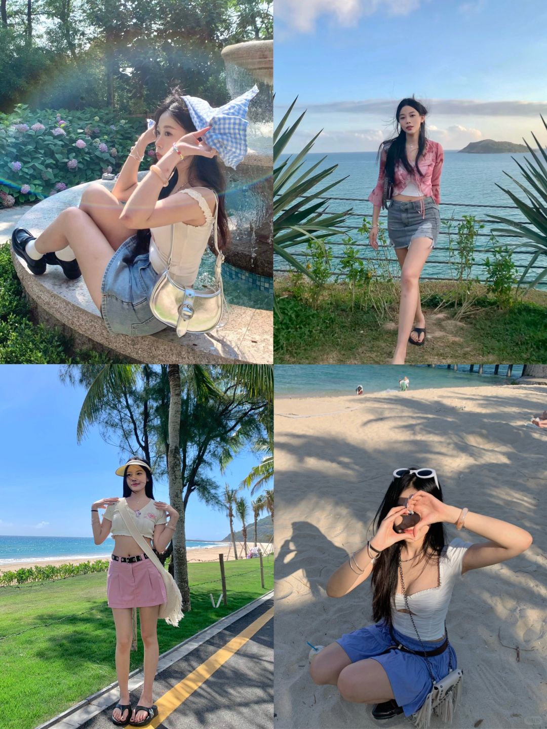 飞去夏天⛱️海岛度假拍照姿势tips