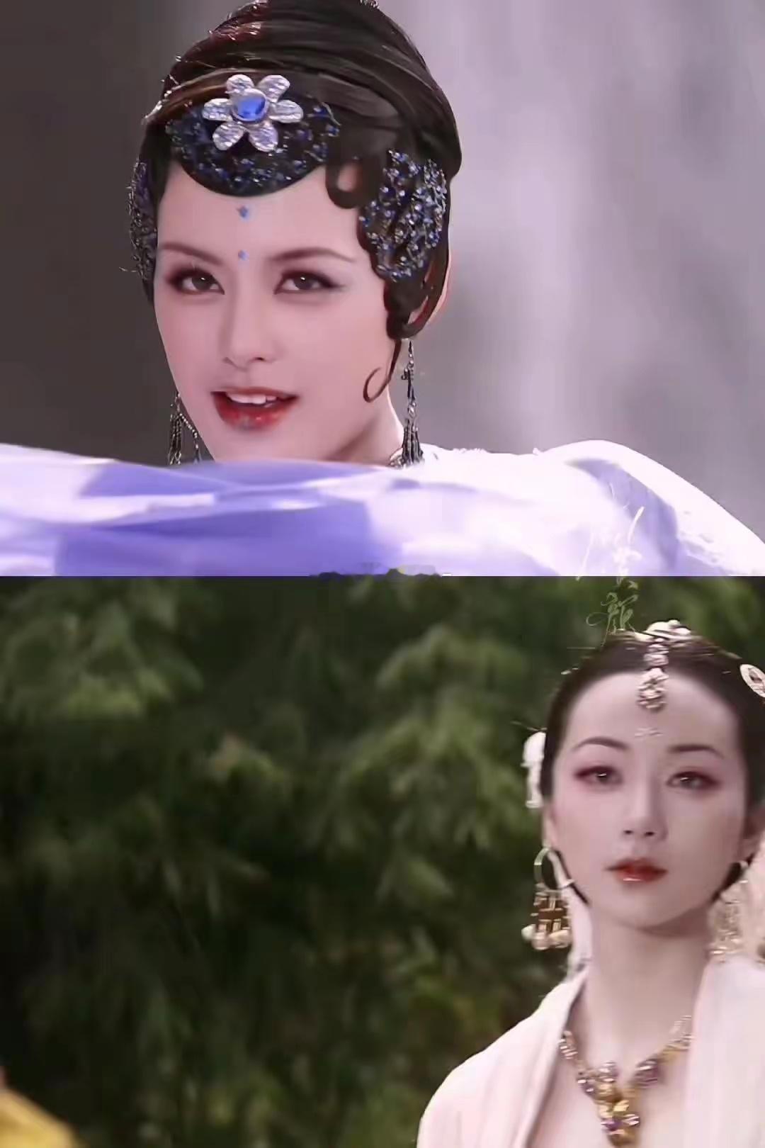 原来早期内娱让我们吃的这么好，“人均建模脸，势均力敌的美貌” 