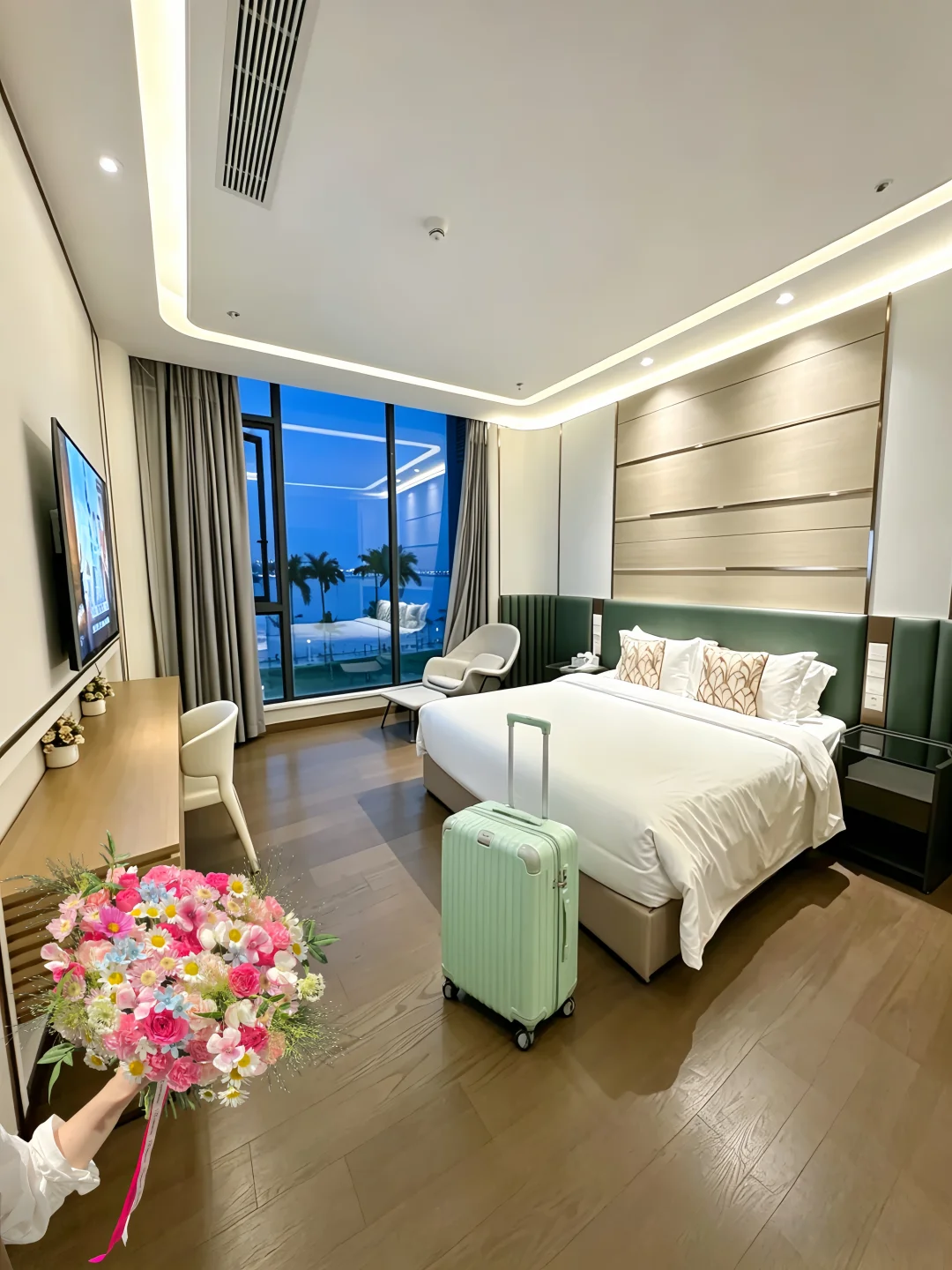 珠海！情侣路！180💰住进海景房！好city~