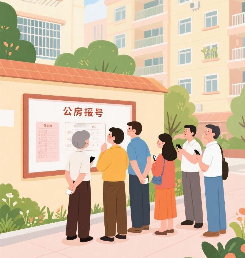 最近参加了广州市公租房意向登记的朋友问我，网上有些人做了一个公租房摇号模拟结果，