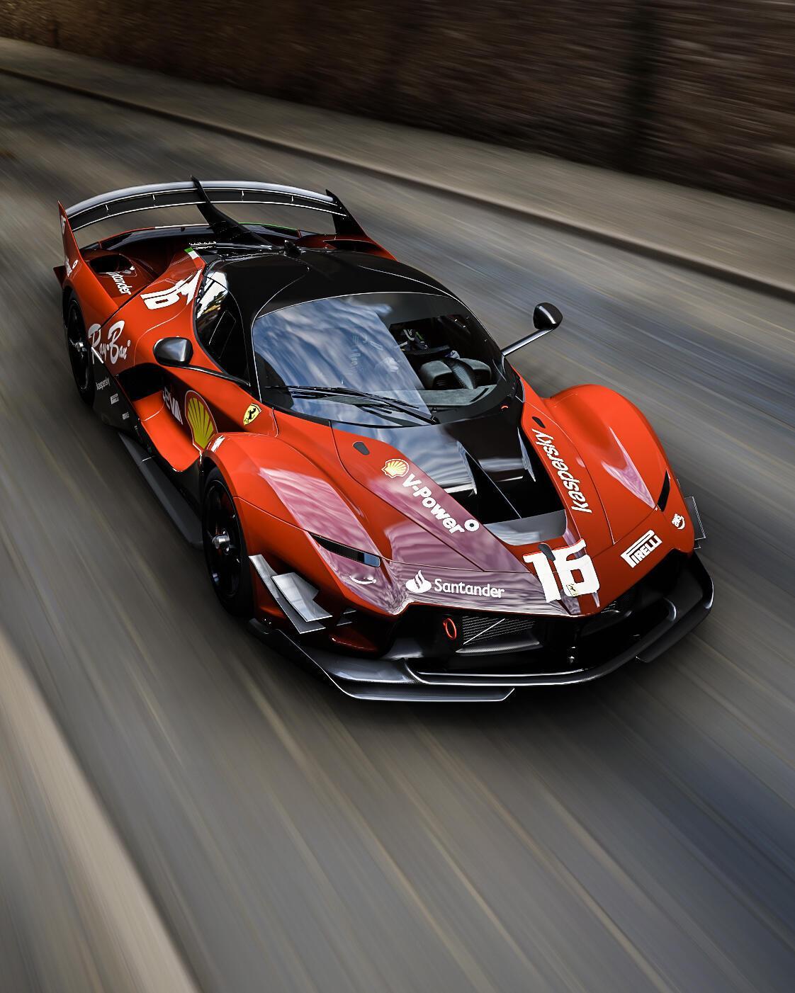 【拉法的赛道终极形态—FXX-K Evo】FXX-K Evo 是法拉利 “XX项