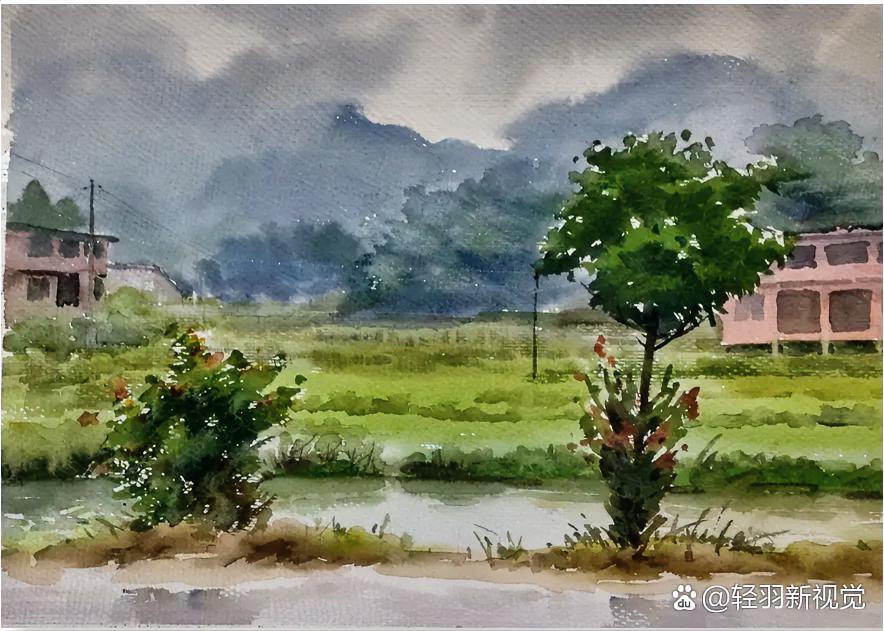 农村游，看岁月静好，览农家雕塑。返回后，无眠几宿。
城市烂尾楼，引出许家印话头: