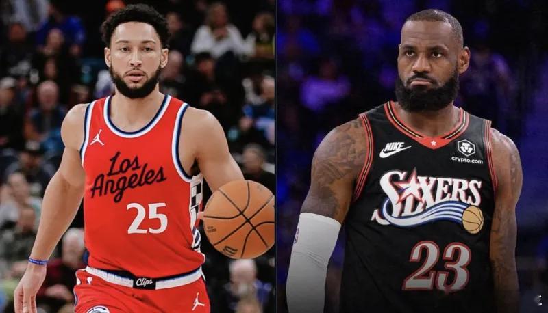 媒体：76人曾希望西蒙斯能成为詹姆斯，现在真詹姆斯来了》NBA Memes更新X