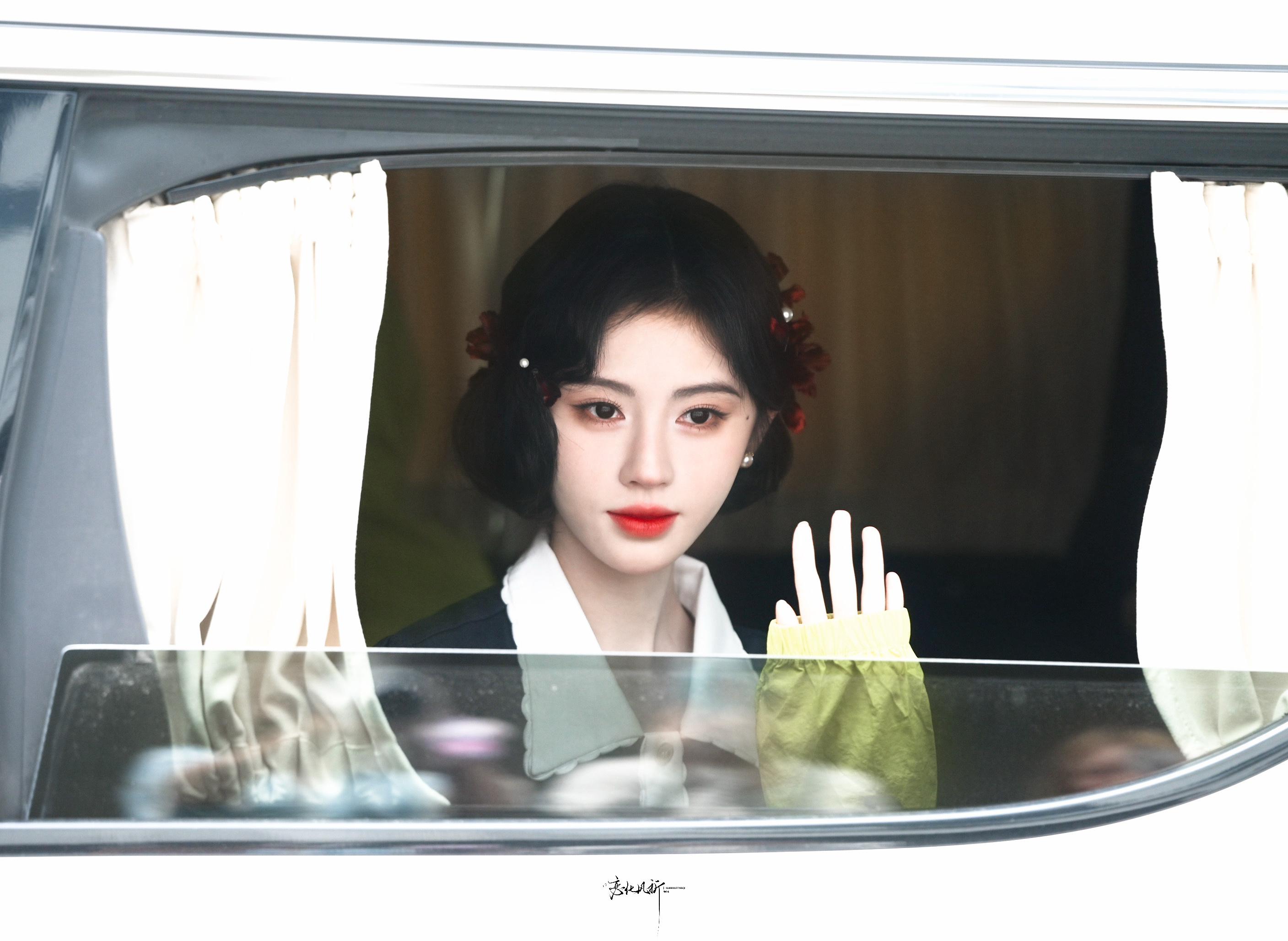 万花车窗合集*🎞️鞠婧祎苏绿夏鞠婧祎万花世界 ​​​