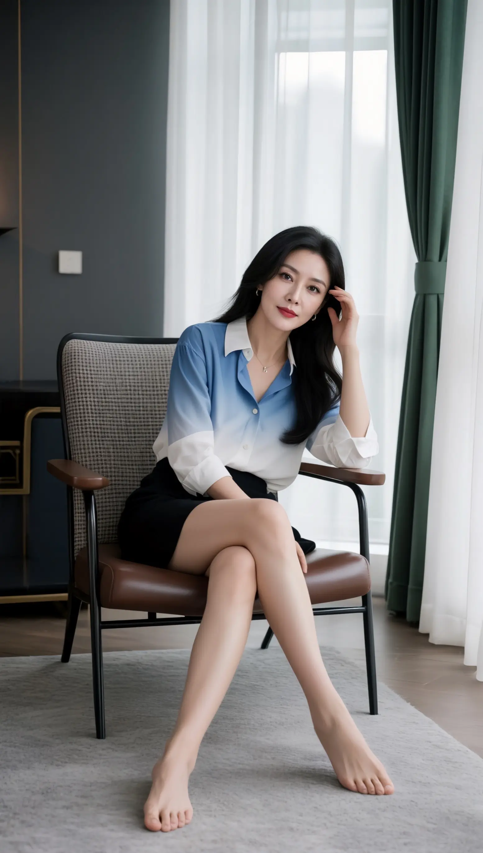 AI渐变风写真 ai创作