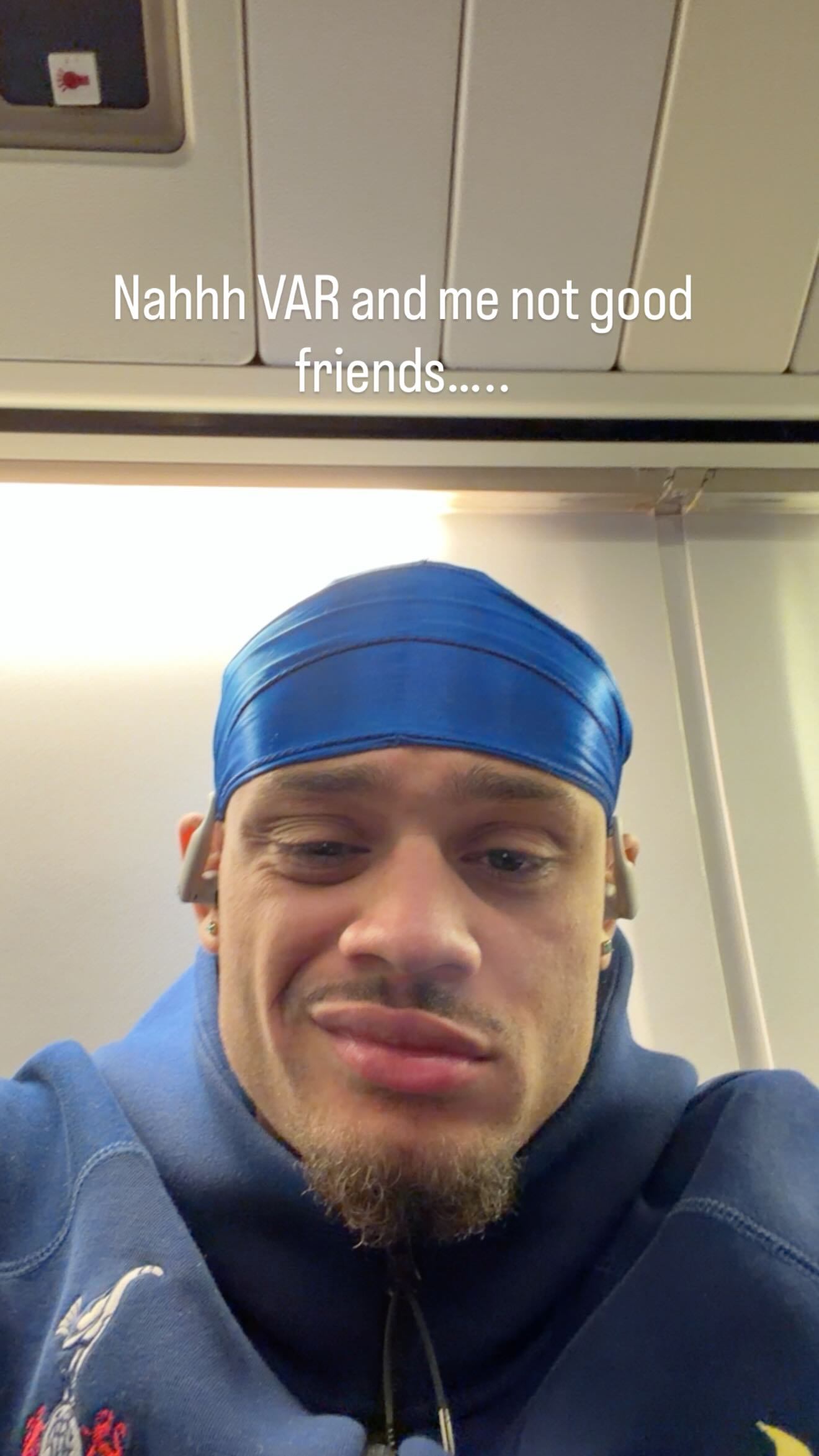 西蒙斯IG：VAR和我不是好朋友…… 