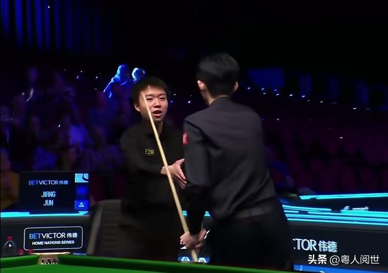 相互成就、互励互勉！胜者为王，败者无悔。
始料不及！吴宜泽与江俊两位00后的年轻