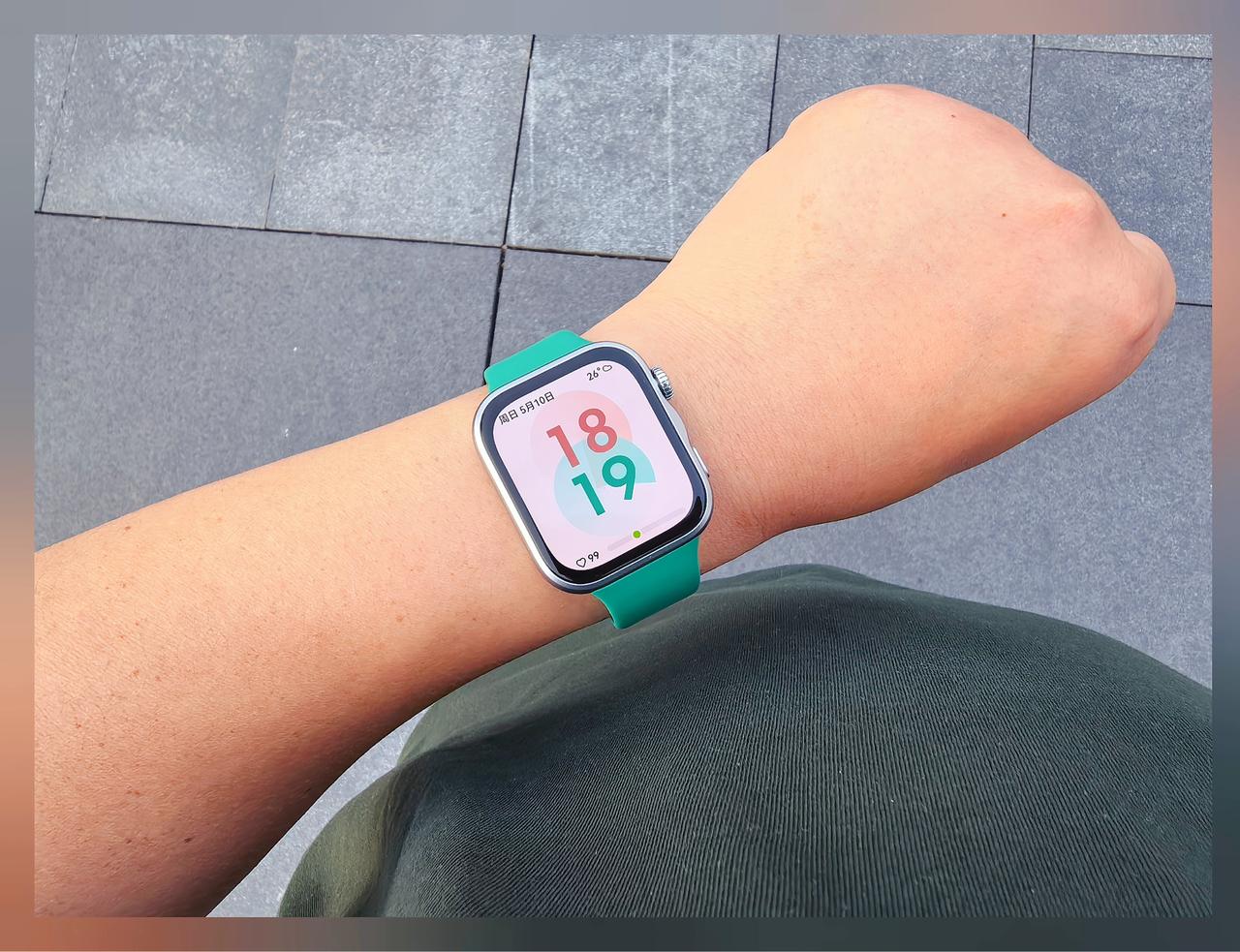 戴上华为华为 WATCH FIT 5，每天必看华为运动健康，
虽然运动量少了点，