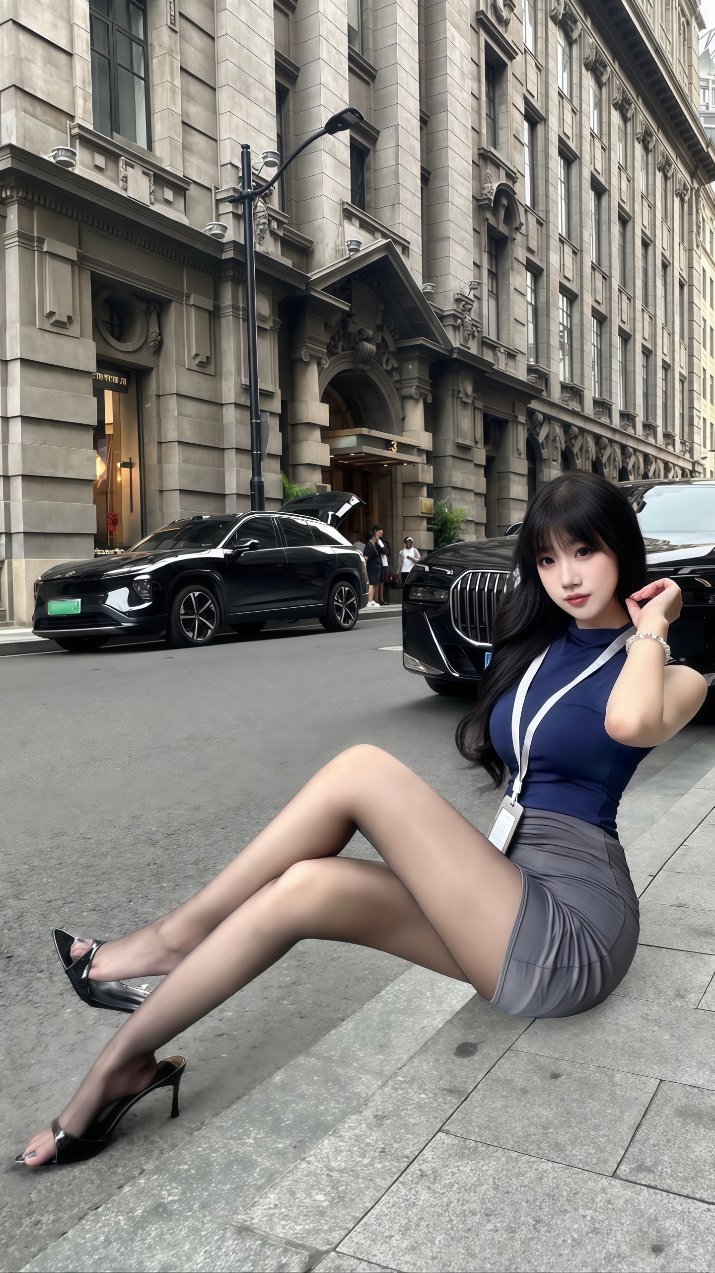 这代宝马7系的大灯确实设计的太小了 ​​​