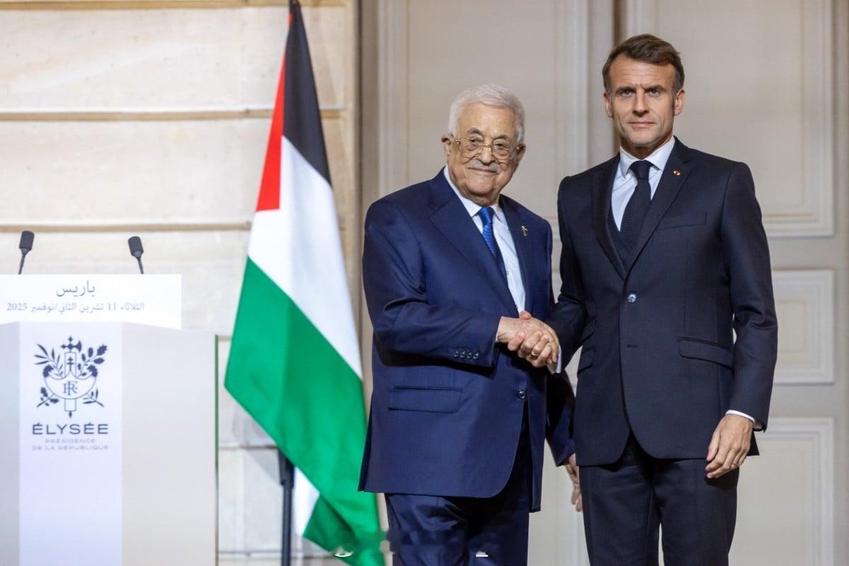 法国总统马克龙宣布，法国将与巴勒斯坦权力机构成立一个联合委员会，共同起草新的“巴