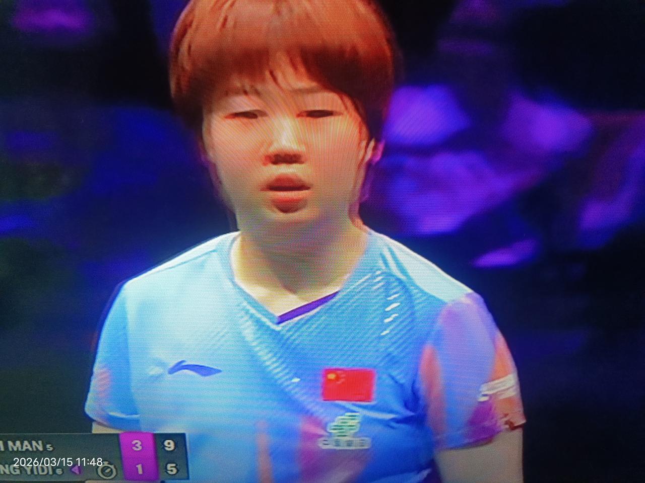 重庆冠军赛蒯曼挺进决赛，将和日本选手上演青春对决。
在重庆冠军赛的一场半决赛中，