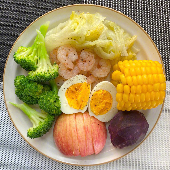 健康减脂餐🥦🌽🥕🍓 ​​​