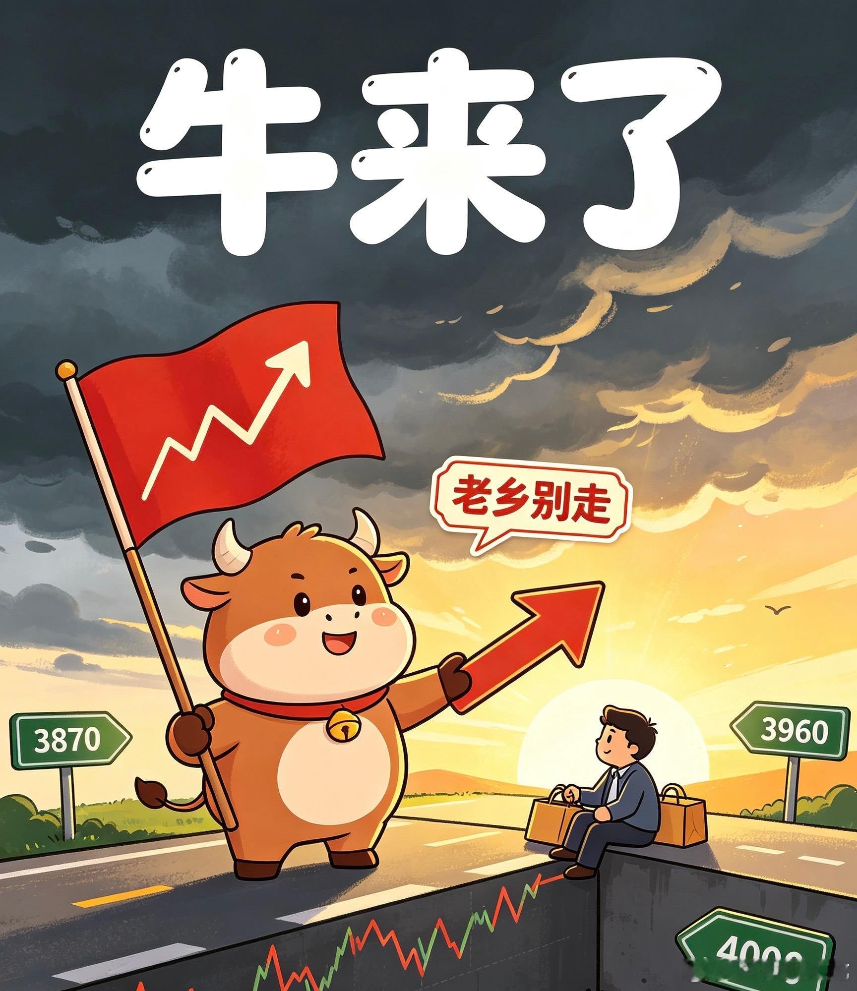 早☕️昨天缩量1138亿，以2.7万亿成交量大幅上涨53.35个基点；中期看，算