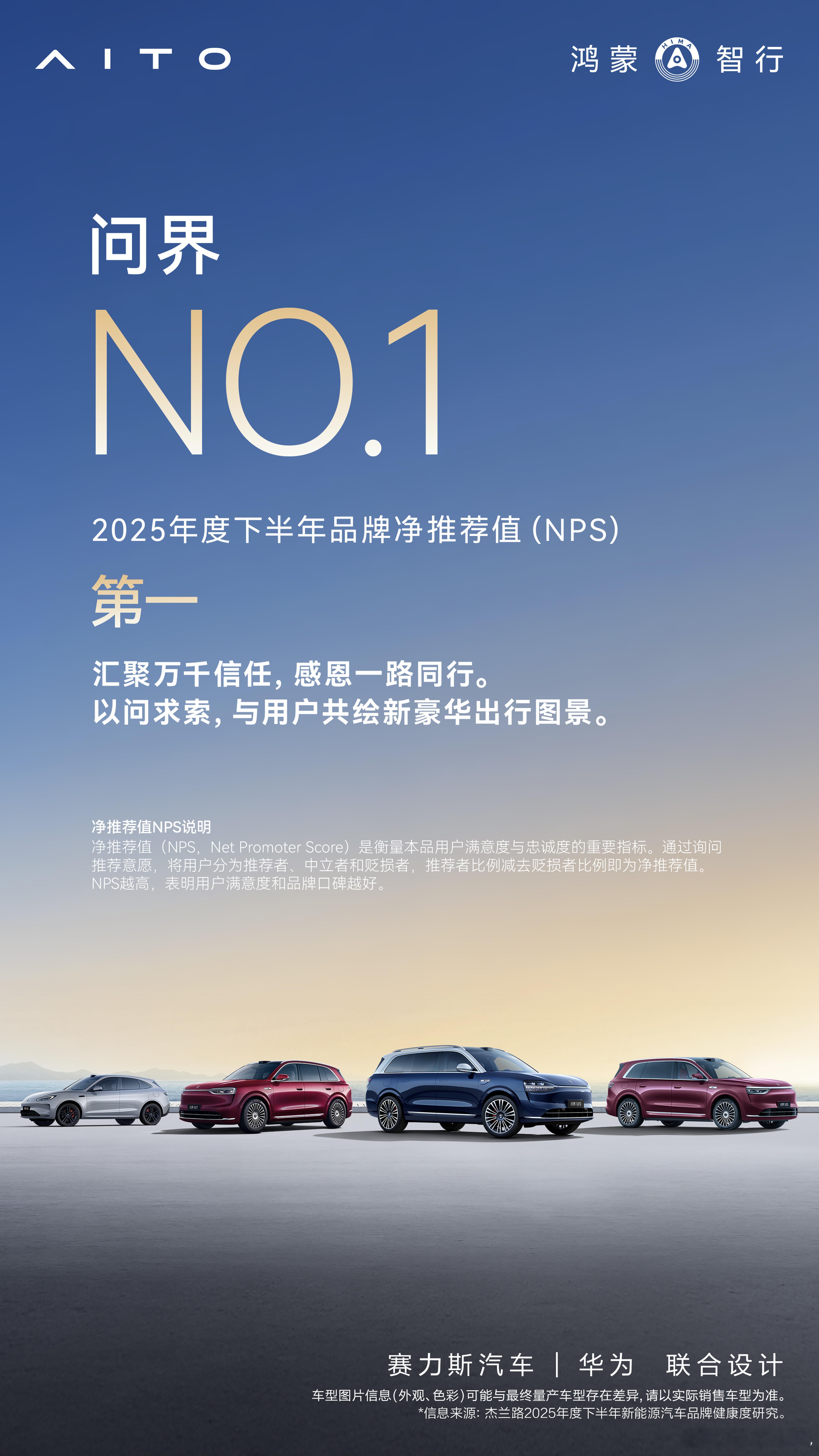 问界真的太强了，完全彻底地践行余总说的以NPS为第一考核目标的品牌发展理念！而且