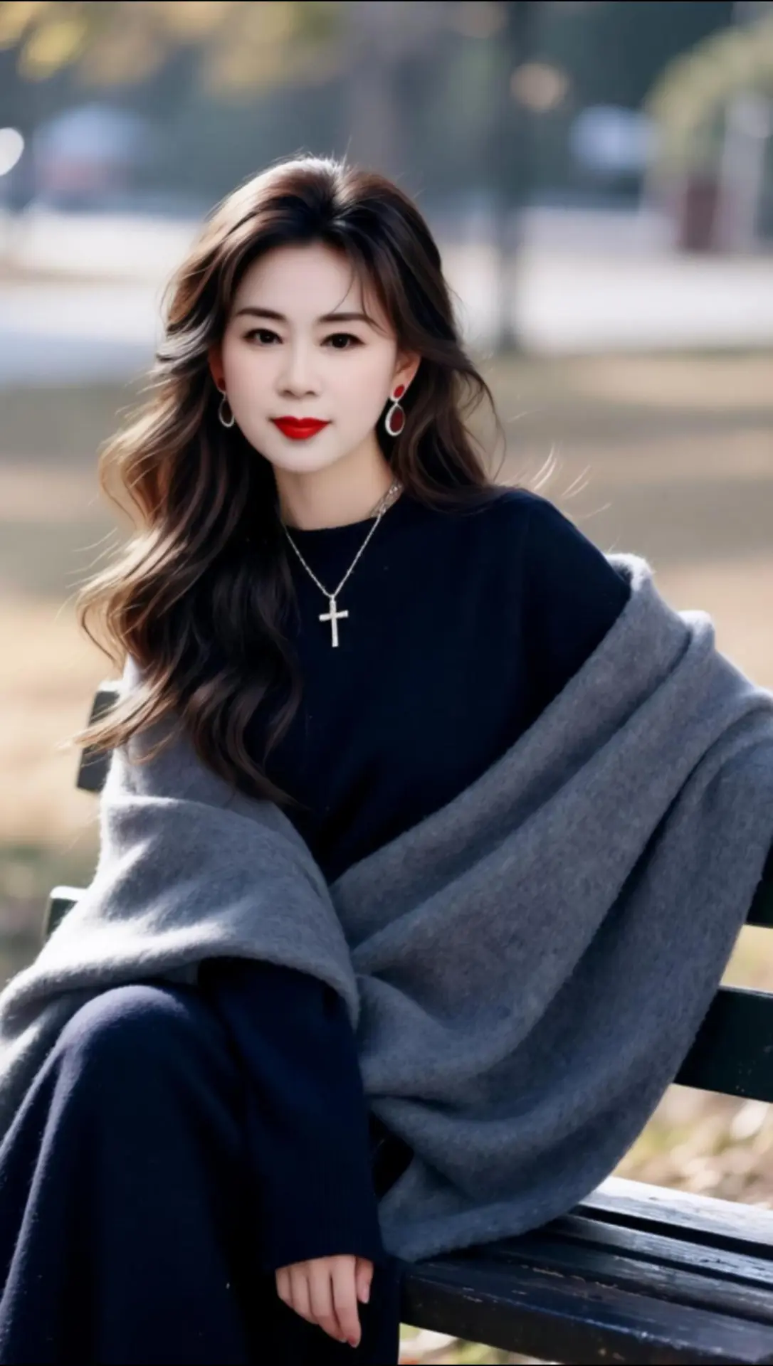 AI秋冬氛围感写真 ai创作