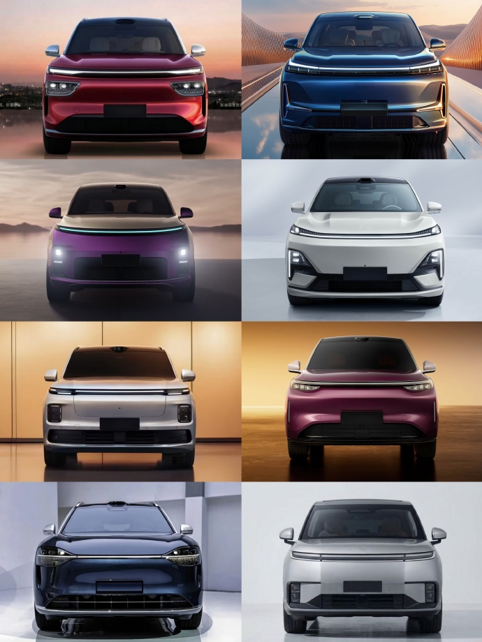 9系车头前脸！不看logo，你能认出几个