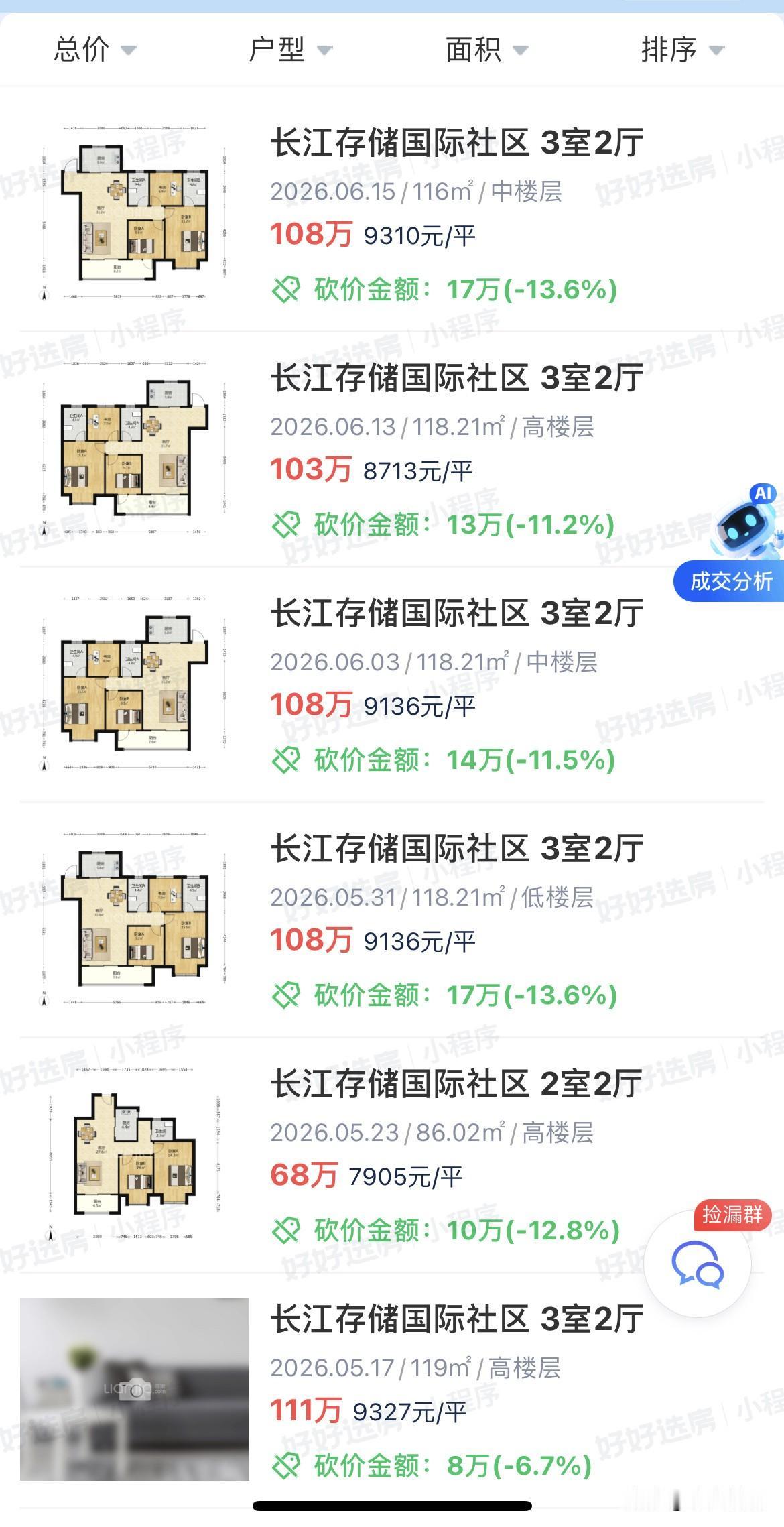 长江存储国际社区
        这个楼盘是长江存储的福利房，当年8000每平。