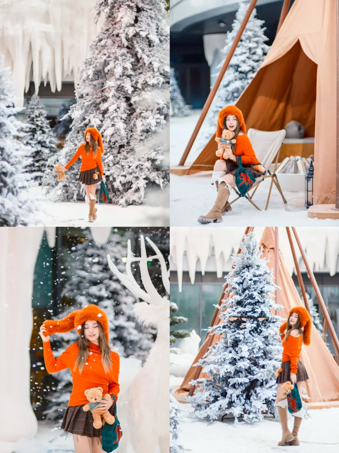 深圳拍照｜深圳也下雪啦❄️免费拍照好去处🎄
