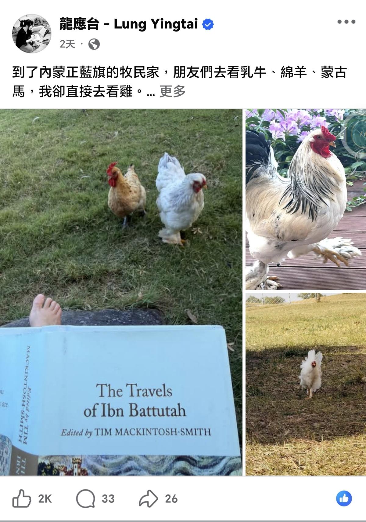 龙应台是真把“小民尊严”落实到了实处呢！

一个刚刚从内蒙古返程的人，面对中蒙边