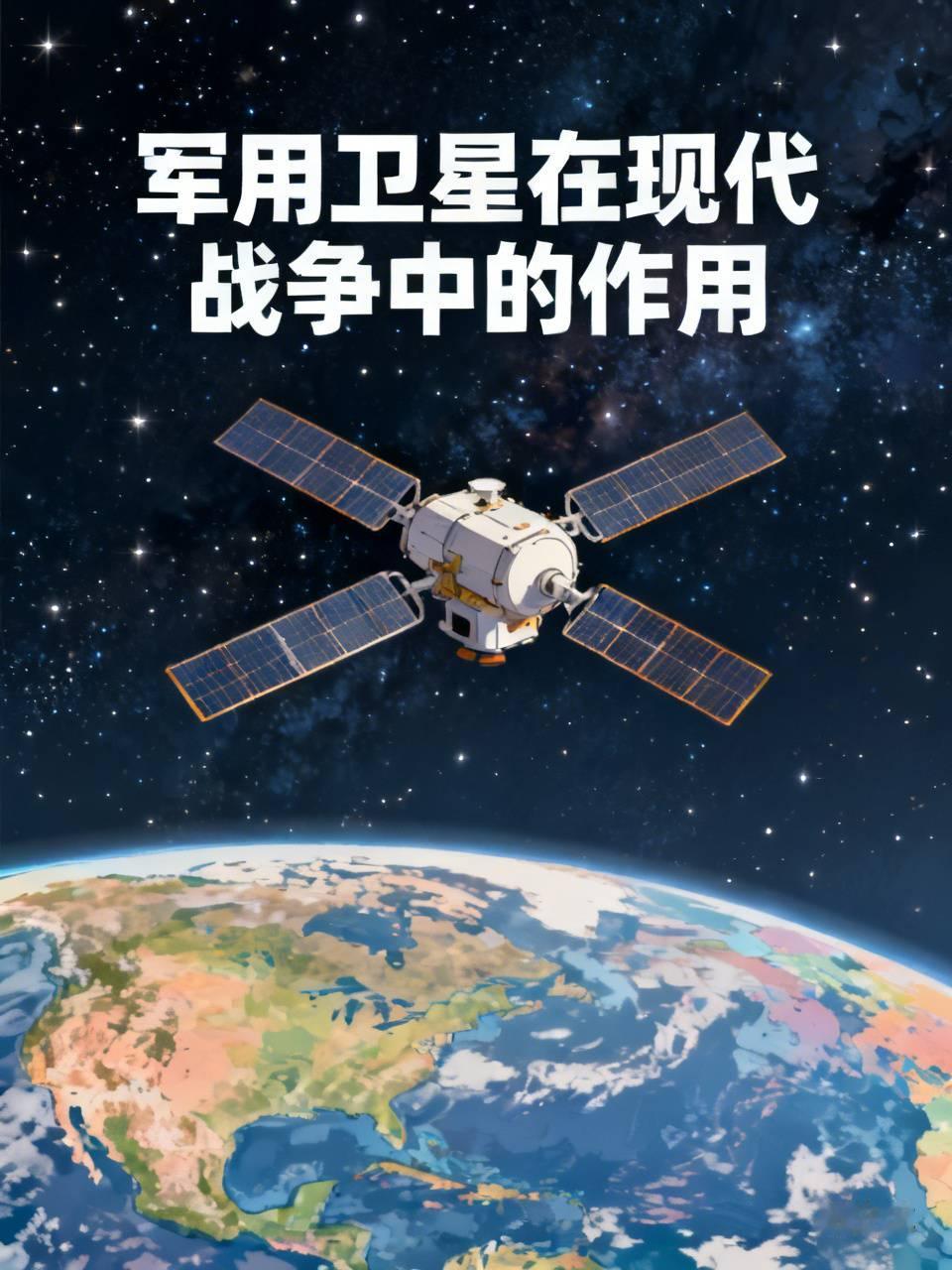 军用卫星在现代战争中作用巨大。
在侦察方面，它是“超级侦探”。海湾战争中，美军动