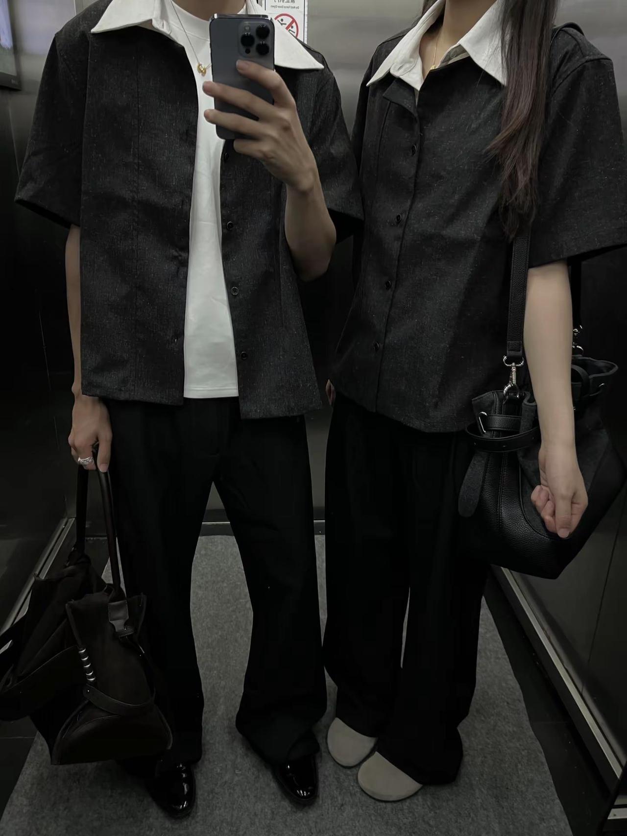 情侣一周穿搭不用愁。情侣ootd 中性风  lifestylevision  自
