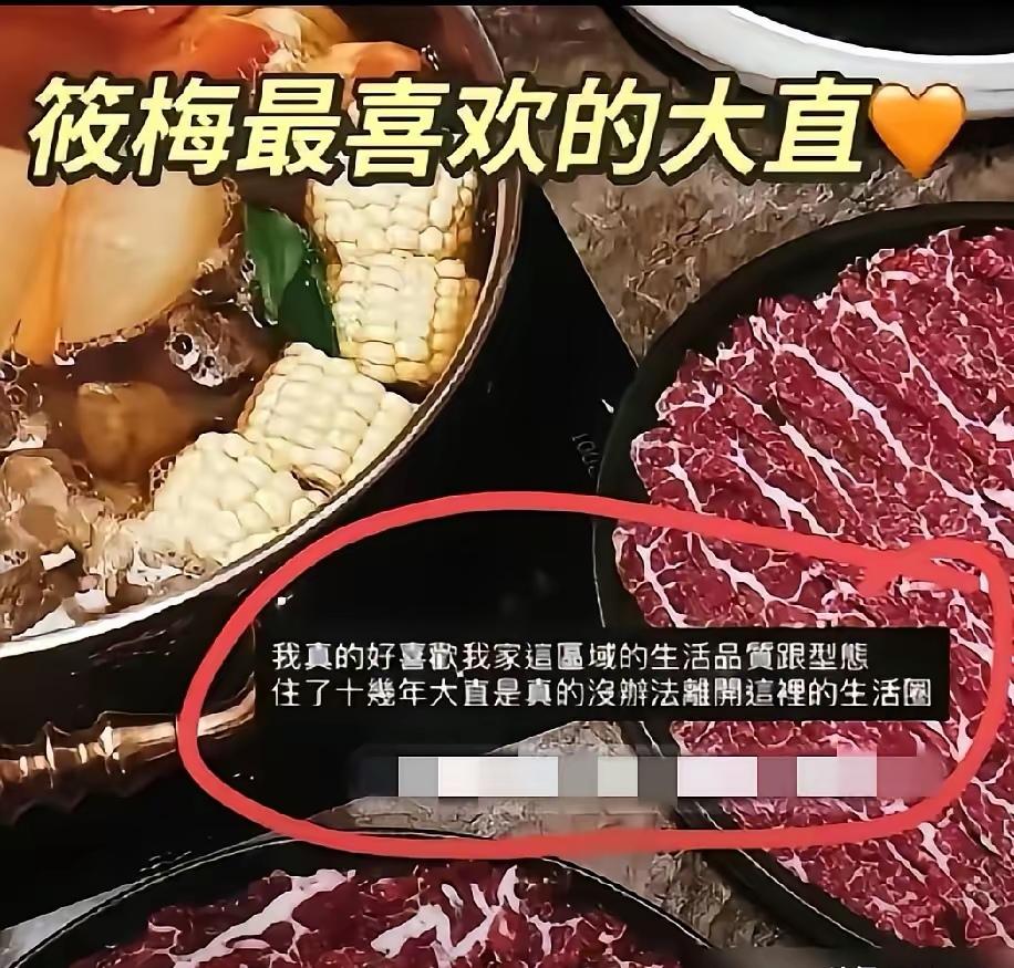 马筱梅一句“离不开湾湾”，又把自己推上了风口浪尖。
 
直播间里提到孩子回北京，