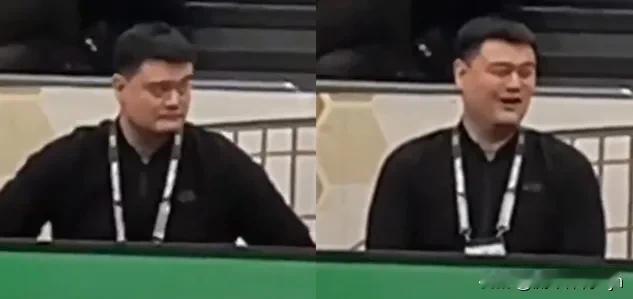 姚明再次贡献表情包，但是这一次却是开心满意的表情包！

男篮亚洲杯预选赛，中国男