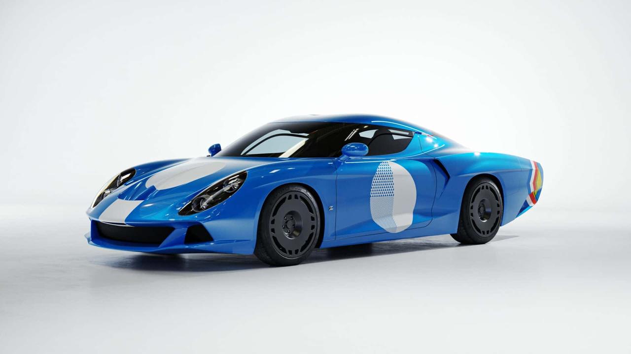 可长可短～Zagato基于Alpine A110打造一款新跑车——AGTZ Tw