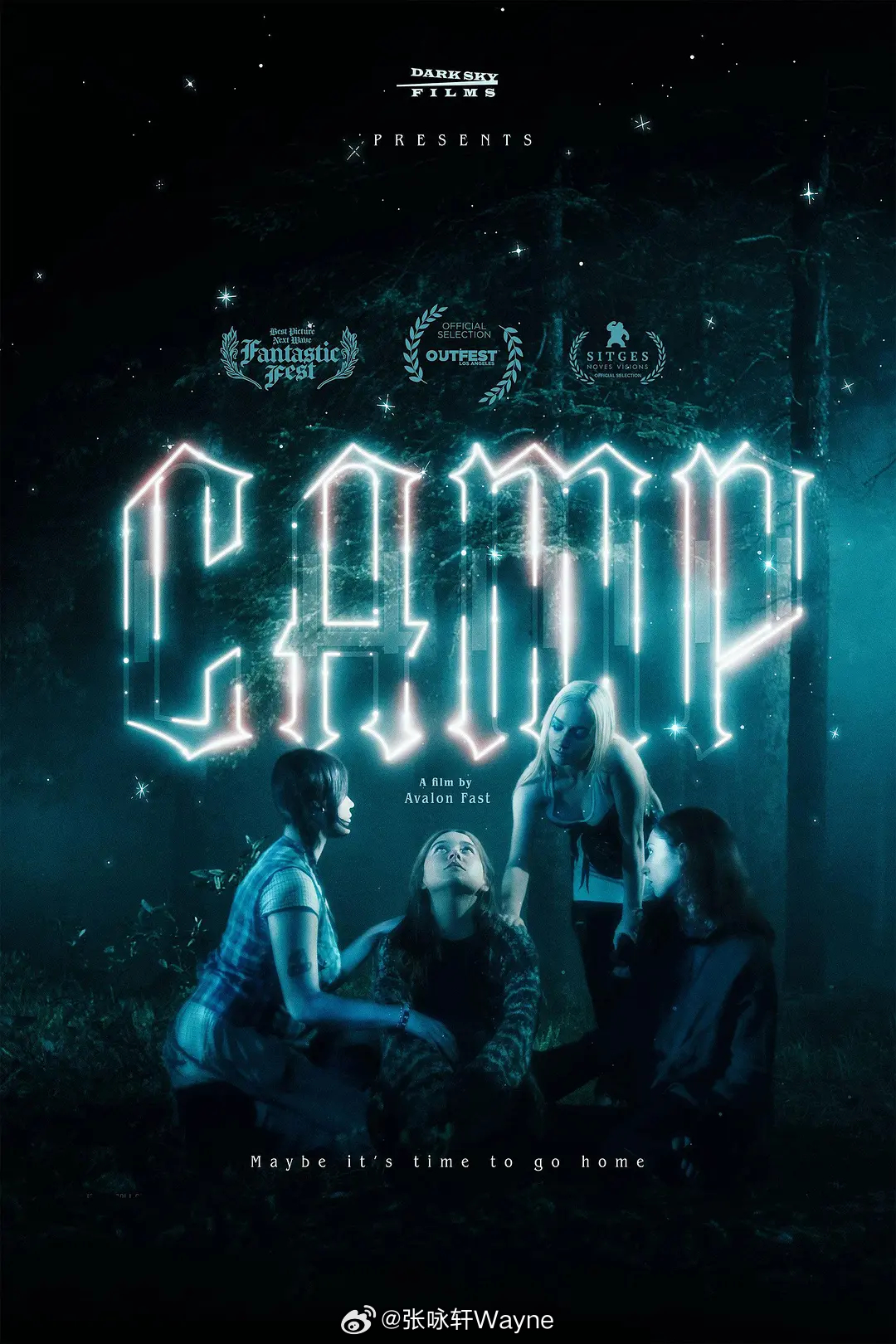 【营地】（加拿大.2025）一部需要观众自行脑补恐怖氛围的“氛围恐怖片”，宣传物