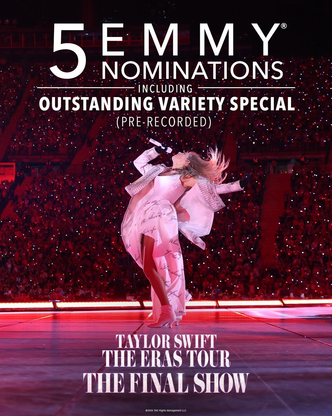 霉霉 Taylor Swift 凭借巡演电影The Eras Tour: The