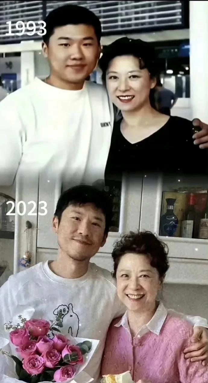 30年时光流转，儿子也成了一名大家耳熟能详的明星。