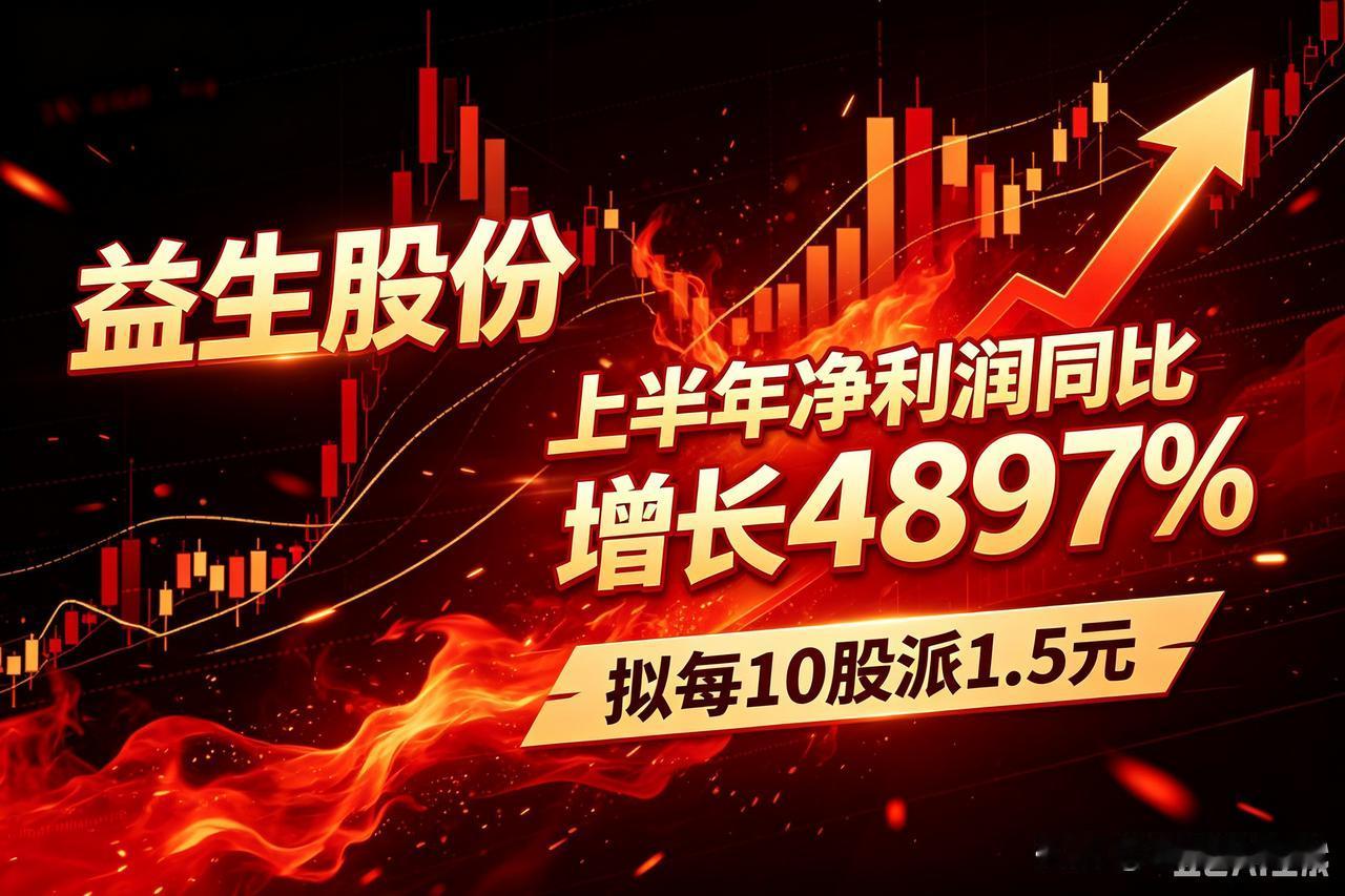 净利暴增近49倍！这只养鸡股，凭什么这么赚钱？

刚才刷到益生股份的半年报，这数
