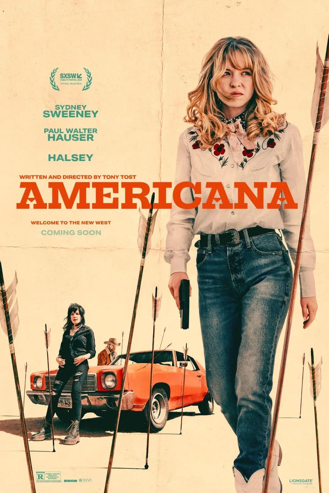 由好莱坞当红女星悉尼·斯威尼（Sydney Sweeney ）与海尔希（Hals