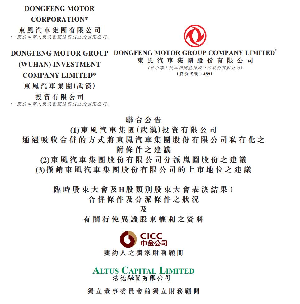 高票通过！东风集团股份（0489.HK）资本重组的“诚意”藏在这里
3月9日，东