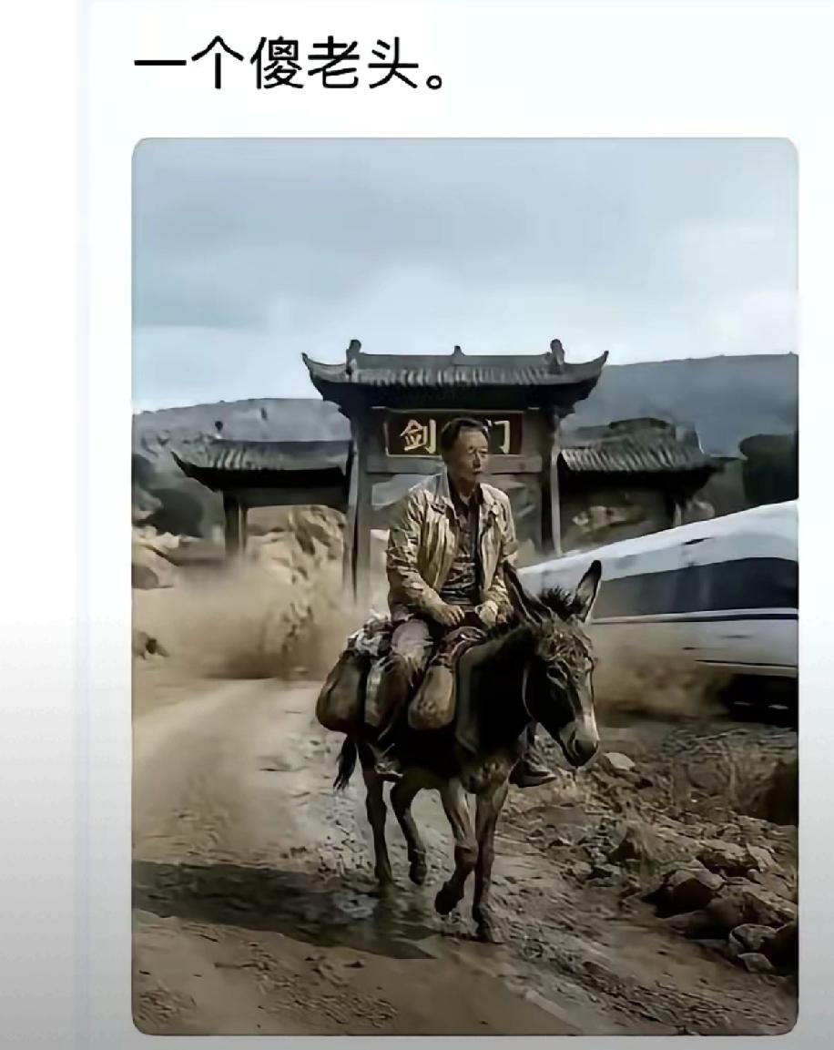 作为四川人，需要的是高铁，不需要什么毛驴，要不就不会有保路运动，你觉得这样很有诗