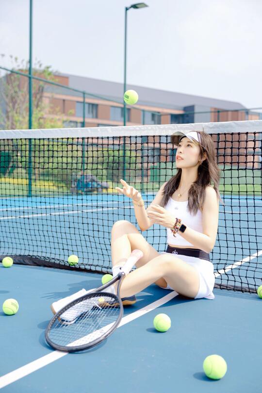 苏州第一个红土网球场🎾赛事级别硬地场nice