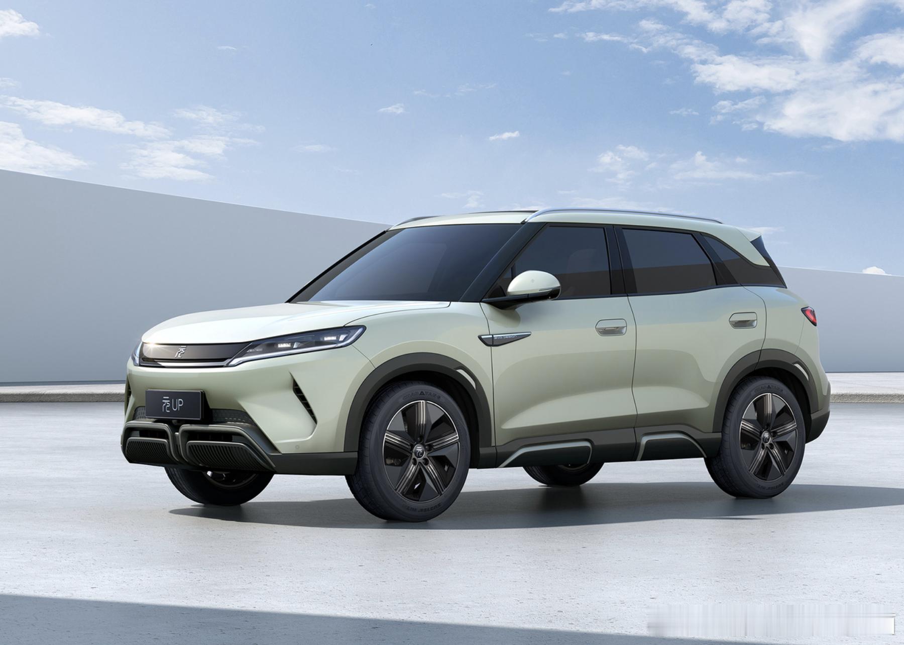 #这是你要的潮车吗#  比亚迪元UP，3款车型9.68-11.98万元，大家更喜