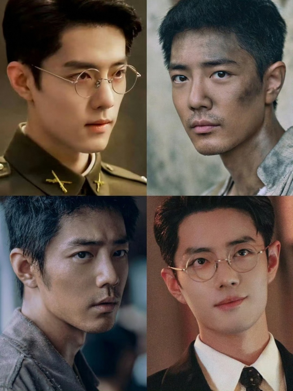 肖战一把蒲扇摇出矜贵公子与糙汉钳工 一半是民国旧梦的清冷月光任少白，一半是乱世浮