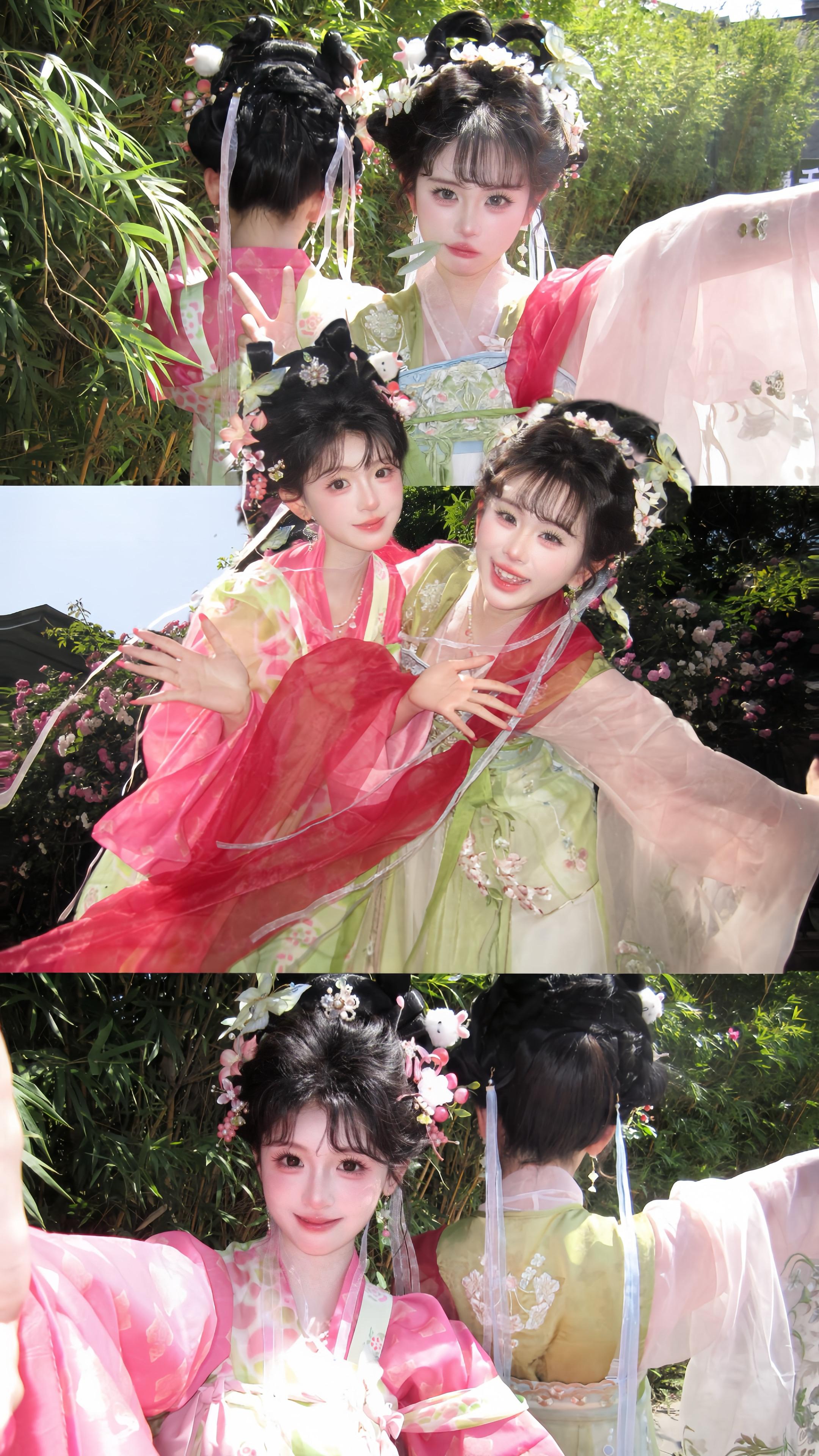 小唐风就是春日妆造天花板！