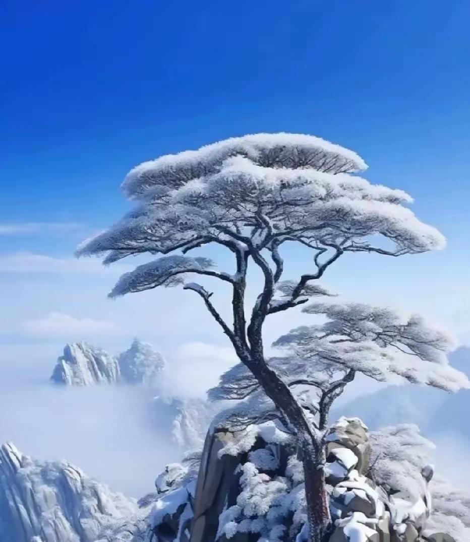 下联：
冬雪有意护寒枝