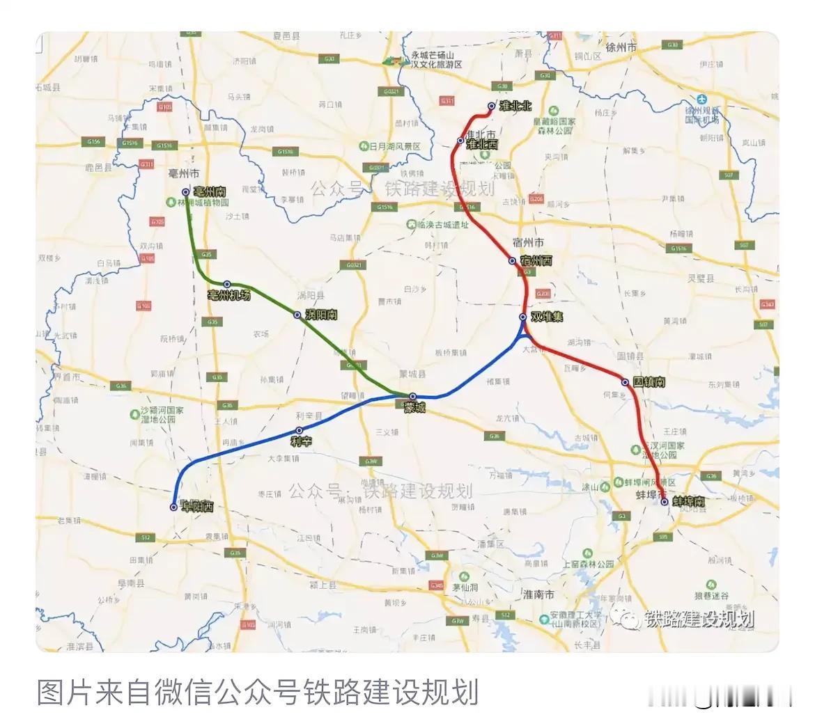 皖北城际高铁网络，详图！
什么叫做无独有偶，就是奇葩的事情不止一件。
比如在皖北