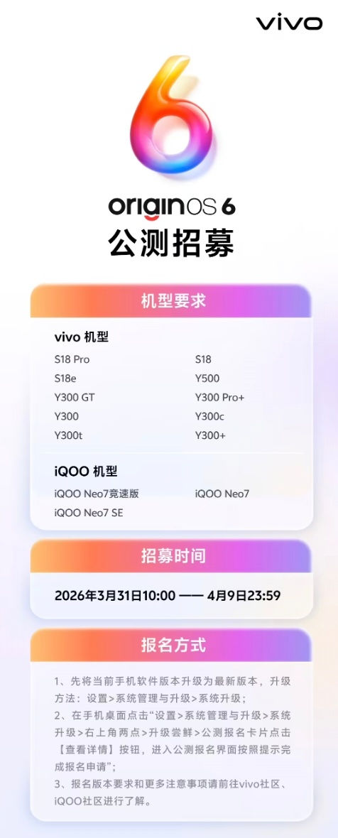橘子6新一轮公测开启招募还没升级的，可以报名了 