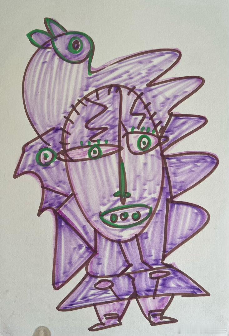 摄影人  王鹭佳的童心童画。艺术分享王鹭佳