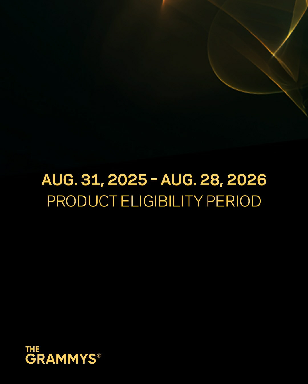 2027年第69届格莱美时间公布：报名资格起始日期：2025年8月31日 — 2