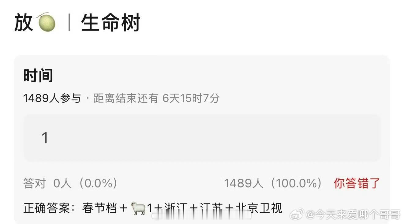 杨紫生命树春节档多台上星 ​​​